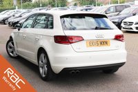 USED 2015 15 AUDI A3 1.4 TFSI SPORT 5d 148 BHP - EURO 6, &pound;20 TAX, SAT NAV, 17" ALLOYS, P/SENSORS, DAB & BLUETOOTH