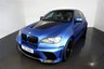 USED 2010 10 BMW X6 3.0 XDRIVE35D 4d-EYE CATCHING EXAMPLE WITH CLR X650M LUMMA DESIGN BODY KIT-WRAPPED IN AVERY MATTE BLUE METALLIC AND GLOSS CARBON ACCENTS-BEIGE LEATHER LUMMA SEATS-XENON LIGHTS-PARKING SENSORS-REVERSE CAMERA-PROFESSIONAL NAVIGATION 