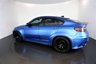 USED 2010 10 BMW X6 3.0 XDRIVE35D 4d-EYE CATCHING EXAMPLE WITH CLR X650M LUMMA DESIGN BODY KIT-WRAPPED IN AVERY MATTE BLUE METALLIC AND GLOSS CARBON ACCENTS-BEIGE LEATHER LUMMA SEATS-XENON LIGHTS-PARKING SENSORS-REVERSE CAMERA-PROFESSIONAL NAVIGATION 
