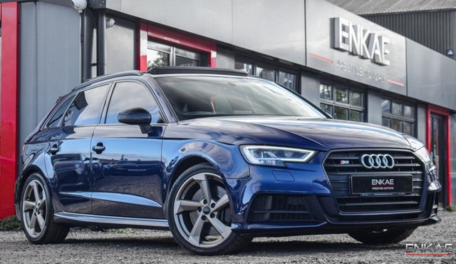 2017 17 Audi S3 2.0 S3 SPORTBACK TFSI QUATTRO BLACK EDITION 5d 306 BHP