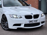 USED 2012 12 BMW M3 4.0L M3 2d 415 BHP ALPINE WHITE