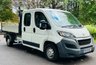 USED 2015 15 PEUGEOT BOXER 2.2 HDI 335 L3 CRC 130 BHP 7 SEATER CREW CAB TIPPER 7 SEAT DOUBLE CAB TIPPER - SUPER LOW MILEAGE - 12m MOT