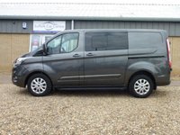 USED 2018 68 FORD TRANSIT CUSTOM 2.0 300 LIMITED DCIV L1 H1 129 BHP www.suffolkcarcentre.co.uk - Located at Reydon
