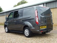 USED 2018 68 FORD TRANSIT CUSTOM 2.0 300 LIMITED DCIV L1 H1 129 BHP www.suffolkcarcentre.co.uk - Located at Reydon