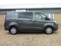 USED 2018 68 FORD TRANSIT CUSTOM 2.0 300 LIMITED DCIV L1 H1 129 BHP www.suffolkcarcentre.co.uk - Located at Reydon