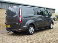 USED 2018 68 FORD TRANSIT CUSTOM 2.0 300 LIMITED DCIV L1 H1 129 BHP www.suffolkcarcentre.co.uk - Located at Reydon