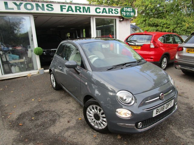 2018 18 Fiat 500 1.2 LOUNGE 3d 69 BHP NEW SHAPE