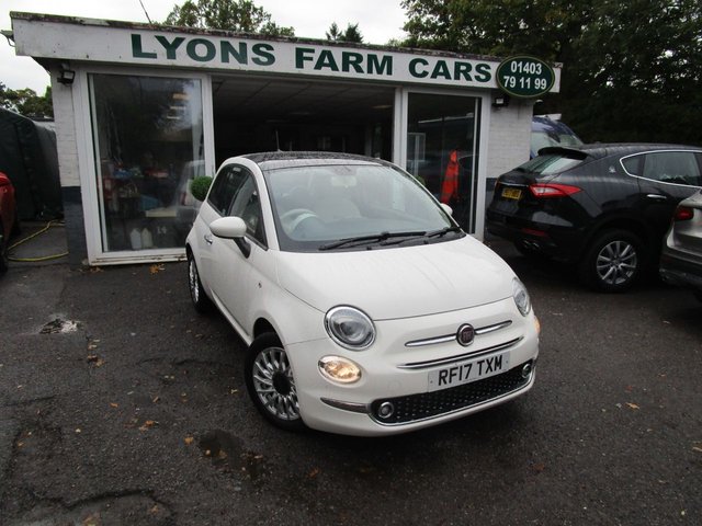 2017 17 Fiat 500 1.2 LOUNGE 3d 69 BHP NEW SHAPE *7