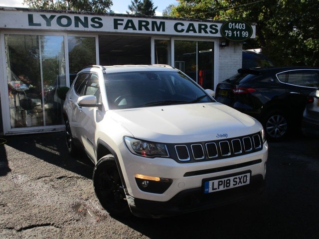 2018 18 Jeep Compass 1.6 MULTIJET II LONGITUDE 5d 120 BHP
