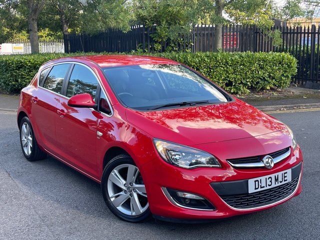 2013 13 Vauxhall Astra 1.4 SRI 5d 138 BHP
