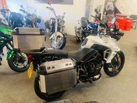 USED 2020 69 TRIUMPH TIGER 800 XRx, LOW WITH ADV STYLE PANNIERS & TOP BOX