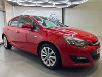 USED 2013 62 VAUXHALL ASTRA 1.6 ACTIVE 5d 113 BHP BT, Half-Leather, Low Mileage