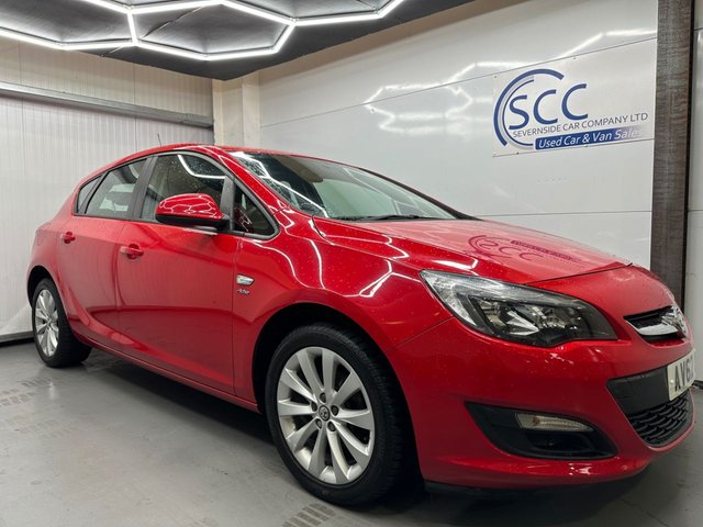 2013 62 Vauxhall Astra 1.6 ACTIVE 5d 113 BHP