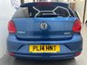 USED 2014 14 VOLKSWAGEN POLO 1.0 SE 3d 60 BHP BT Audio, Cruise, DAB, &pound;20 Tax