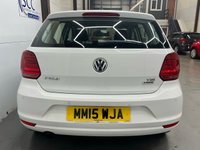 USED 2015 15 VOLKSWAGEN POLO 1.2 SE TSI 5d 89 BHP BTAudio, &pound;20 Tax, 1 prev. P.Sensors