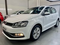 USED 2015 15 VOLKSWAGEN POLO 1.2 SE TSI 5d 89 BHP BTAudio, &pound;20 Tax, 1 prev. P.Sensors