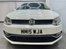 USED 2015 15 VOLKSWAGEN POLO 1.2 SE TSI 5d 89 BHP BTAudio, &pound;20 Tax, 1 prev. P.Sensors