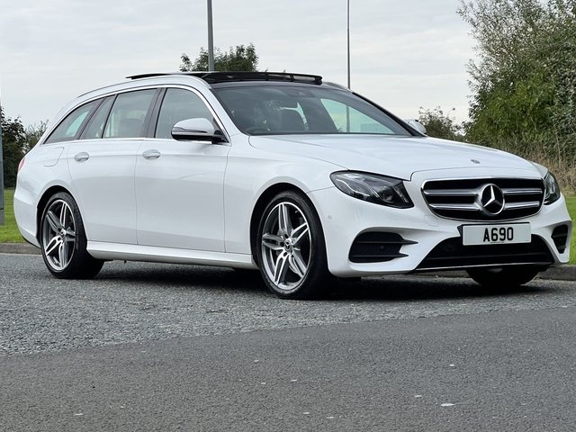 2017 67 Mercedes-Benz E-Class E220d AMG Line Premium Plus Estate 5dr 2.0 (Panoramic Sunroof / Comand Navigation / 12.3 Widescreen Digital Cockpit)