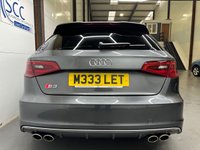 USED 2015 M AUDI A3 2.0 S3 SPORTBACK QUATTRO 5d 296 BHP Daytona Grey, Supersport Seats