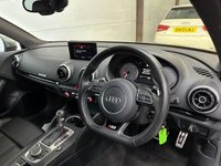 USED 2015 M AUDI A3 2.0 S3 SPORTBACK QUATTRO 5d 296 BHP Daytona Grey, Supersport Seats