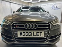 USED 2015 M AUDI A3 2.0 S3 SPORTBACK QUATTRO 5d 296 BHP Daytona Grey, Supersport Seats