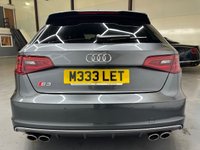 USED 2015 M AUDI A3 2.0 S3 SPORTBACK QUATTRO 5d 296 BHP Daytona Grey, Supersport Seats