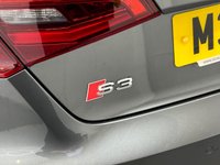 USED 2015 M AUDI A3 2.0 S3 SPORTBACK QUATTRO 5d 296 BHP Daytona Grey, Supersport Seats
