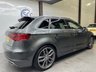 USED 2015 M AUDI A3 2.0 S3 SPORTBACK QUATTRO 5d 296 BHP Daytona Grey, Supersport Seats