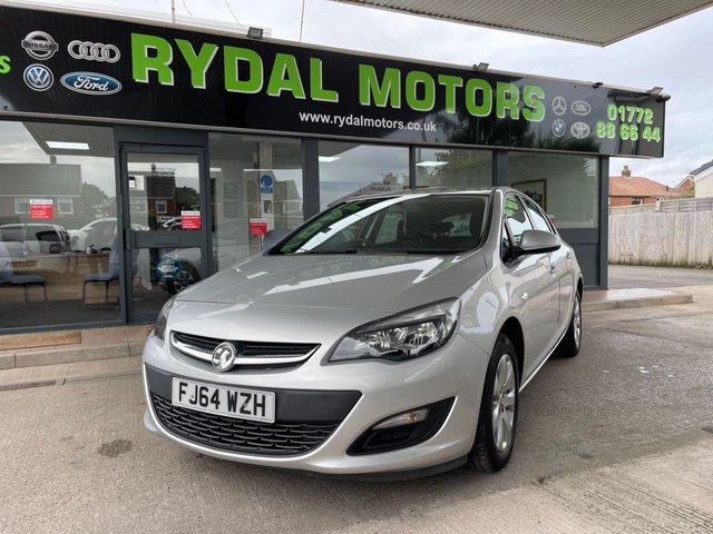 2014 64 Vauxhall Astra 1.4 DESIGN 5d 100 BHP