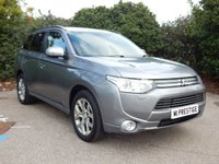 USED 2015 15 MITSUBISHI OUTLANDER 2.0 PHEV GX 4H 5d 162 BHP SATNAV-BLACK LEATHER