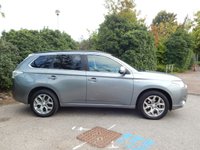 USED 2015 15 MITSUBISHI OUTLANDER 2.0 PHEV GX 4H 5d 162 BHP SATNAV-BLACK LEATHER