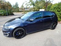 USED 2015 65 VOLKSWAGEN GOLF 1.4 GTE 5d 150 BHP FSH-1 PREV OWN-FAST CHARGE LEADS