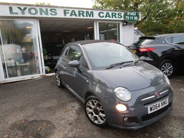 2015 64 Fiat 500c 1.2 S (SPORT) 3d 69 BHP CONVERTIBLE
