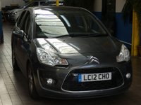 USED 2012 12 CITROEN C3 1.6 EXCLUSIVE 5d 120 BHP ULEZ AND CAZ COMPLIANT LOW MILEAGE 2 OWNERS SERVICE HISTORY