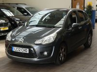 USED 2012 12 CITROEN C3 1.6 EXCLUSIVE 5d 120 BHP ULEZ AND CAZ COMPLIANT LOW MILEAGE 2 OWNERS SERVICE HISTORY