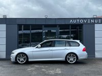 USED 2010 60 BMW 3 SERIES 2.0 320D M SPORT BUSINESS EDITION TOURING 5d 181 BHP REAR PARKING SENSORS + BLUETOOTH + SAT NAV + CRUISE CONTROL + HEATED LEATHER SEATS