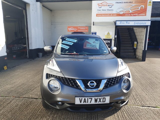 2017 17 Nissan Juke 1.5 N-CONNECTA DCI 5d 110 BHP