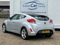 USED 2012 62 HYUNDAI VELOSTER 1.6 GDI 4d 138 BHP www.suffolkcarcentre.co.uk - Located at Lowestoft