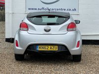 USED 2012 62 HYUNDAI VELOSTER 1.6 GDI 4d 138 BHP www.suffolkcarcentre.co.uk - Located at Lowestoft