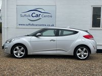 USED 2012 62 HYUNDAI VELOSTER 1.6 GDI 4d 138 BHP www.suffolkcarcentre.co.uk - Located at Lowestoft