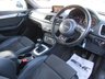 USED 2016 16 AUDI Q3 2.0 TDI QUATTRO S LINE PLUS 5d 148 BHP Finished in GLACIER WHITE with contrasting Black LEATHER / Alcantara trim. This low mileage, Audi Q3 is a upmarket, premium, compact SUV. It offers plenty of space, Great fun to drive and lots of high tech features. All at a very affordable price. Spec includes 19" Alloys, Leather, Sat Nav, Power Boot, Front and Rear Park Sensors, Tinted windows, B/Tooth and much more. Dealer serviced at 12936 miles, 29062 miles and at 40300 miles.
