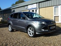 USED 2014 14 FORD KUGA 2.0 TITANIUM X TDCI 5d 160 BHP www.suffolkcarcentre.co.uk - Located at Reydon