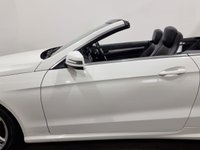 USED 2015 15 MERCEDES-BENZ E-CLASS 2.1 E220 BLUETEC AMG LINE 2d 174 BHP Elegant Convertible , High gloss Polar White,  Contrasting full black leather ,seat air neck scarf