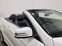 USED 2015 15 MERCEDES-BENZ E-CLASS 2.1 E220 BLUETEC AMG LINE 2d 174 BHP Elegant Convertible , High gloss Polar White,  Contrasting full black leather ,seat air neck scarf