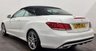 USED 2015 15 MERCEDES-BENZ E-CLASS 2.1 E220 BLUETEC AMG LINE 2d 174 BHP Elegant Convertible , High gloss Polar White,  Contrasting full black leather ,seat air neck scarf