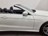 USED 2015 15 MERCEDES-BENZ E-CLASS 2.1 E220 BLUETEC AMG LINE 2d 174 BHP Elegant Convertible , High gloss Polar White,  Contrasting full black leather ,seat air neck scarf