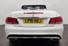 USED 2015 15 MERCEDES-BENZ E-CLASS 2.1 E220 BLUETEC AMG LINE 2d 174 BHP Elegant Convertible , High gloss Polar White,  Contrasting full black leather ,seat air neck scarf