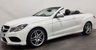 USED 2015 15 MERCEDES-BENZ E-CLASS 2.1 E220 BLUETEC AMG LINE 2d 174 BHP Elegant Convertible , High gloss Polar White,  Contrasting full black leather ,seat air neck scarf
