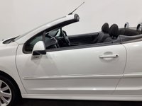 USED 2011 11 PEUGEOT 207 1.6 CC GT 2d 120 BHP Ultra Low mileage 13178 miles, 1 owner , High gloss Bianca white