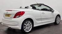 USED 2011 11 PEUGEOT 207 1.6 CC GT 2d 120 BHP Ultra Low mileage 13178 miles, 1 owner , High gloss Bianca white